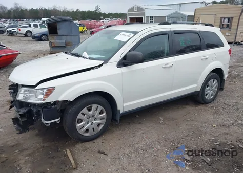 2017 Dodge Journey Se z USA, uszkodzony, nr VIN 3C4PDCAB1HT691297